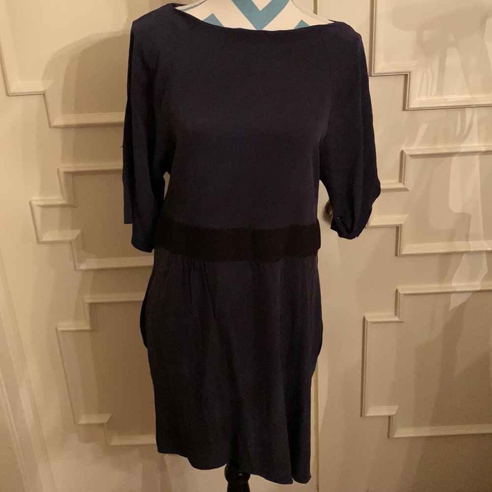 Theory Navy Blue Casual Dress